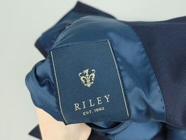 marynarka i koszula: Marynarka męska RILEY (EST. 1992) - Kolor: granatowy - Krój — 4