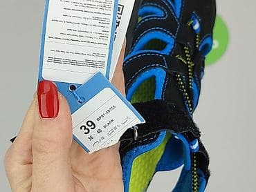 klapki na gumce: Sandały męskie, rozmiar 39 — 5
