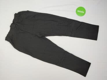 spódnico spodnie czarne: Spodnie materiałowe damskie, rozmiar L — 3