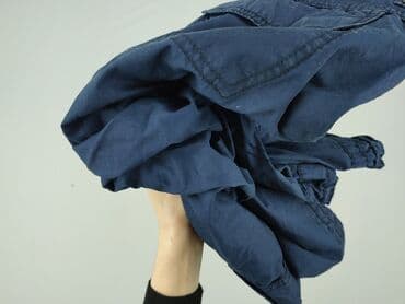 patchworkowe spodnie: Spodnie 3/4 dla mężczyzn, M — 4