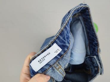 czarne jeansy damskie 7 8: Denim, Jeansy damskie, XS — 4