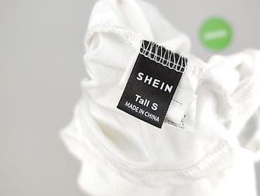 bluzki białe basic: Shein, Top damski, rozmiar S — 4