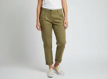 edc by esprit spodnie: EDC, Spodnie materiałowe damskie, rozmiar L — 1