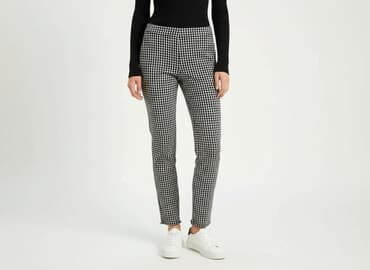 zara spodnie dzianinowe: Zara, Spodnie materiałowe damskie, rozmiar S — 7