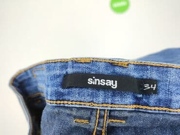 spodnie dżinsowe sinsay: Sinsay, Jeansy damskie, rozmiar XS — 4