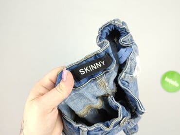 skórzana kurtka i futrzana kamizelka: Jeans, 8 years, 122/128, condition - Perfect — 4