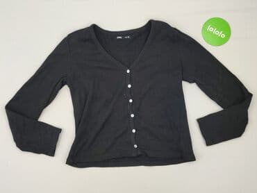 sweter z dekoltem v: Sinsay, Kardigan damski, rozmiar XL — 2