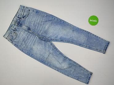 jeans wysoki stan: Jeansy damskie, rozmiar L — 2
