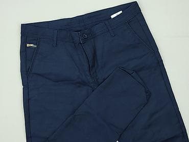 Women's Clothing: Material trousers for women, size XL — 1