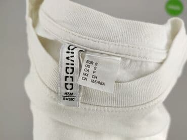 t shirt basic hm: H&M Basic, T-shirt damski, rozmiar S — 5