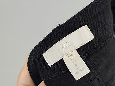 biale trampki: H&M, Szorty damskie, rozmiar S — 4
