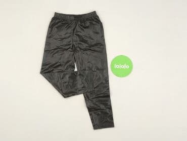 spodnie woskowane z wysokim stanem: Leggings for kids, 4-5 years, 104/110, condition - Perfect — 2