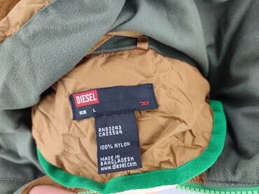 kurtki zimowe d: Diesel, Kurtka przejściowa dla mężczyzn, L — 4