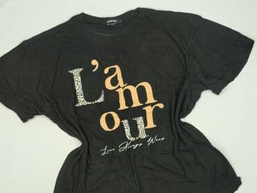 koszulka w panterkę sinsay: Boohoo, T-shirt damski, rozmiar L — 1