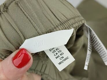 spodnie stradivarius cargo: H&M, Spodnie materiałowe damskie, XL — 4