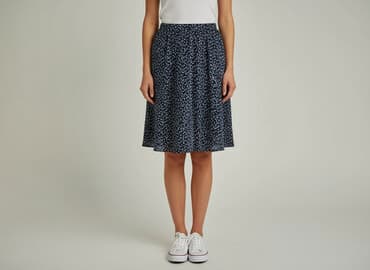 granatowa spódnice midi: Spódnica damska, rozmiar S — 6