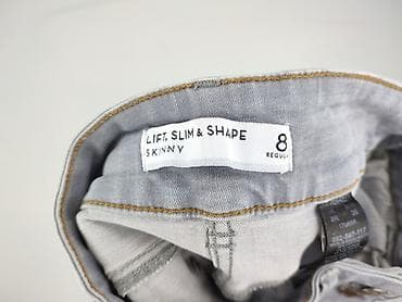 jeansy szare: Jeansy damskie, rozmiar S — 4