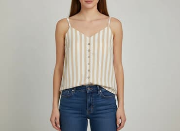 koszulka w paski damska: Jean Pascale, Bluzka damska, S — 7