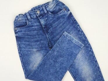 spodnie dresowe dla chłopca 116: Spodnie jeansowe, Little kids, 5-6 lat, 116, stan - Idealny — 1