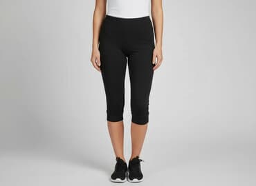 krótkie legginsy sportowe damskie: Legginsy Krótkie damskie, rozmiar S — 6