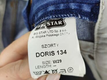 krótkie spodenki big star: Big Star, Szorty damskie, rozmiar M — 4