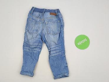 pull jeans: Spodnie jeansowe, H&M, 9-12 miesięcy, stan - Bardzo dobry — 3