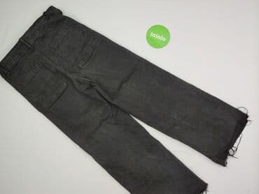 czarne spodnie z dziurami sinsay: Jeans for women, size M — 4