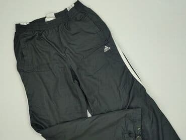 spodnie tech fleece czarne: Adidas, Spodnie dresowe dla mężczyzn, rozmiar L — 1