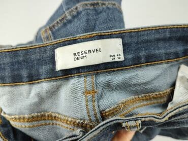 woskowane legginsy z wysokim stanem zara: Reserved, Jeansy damskie, rozmiar L — 4