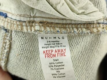 jeansy dzwony 140: Spodnie jeansowe, 3-6 miesięcy, stan - Bardzo dobry — 4