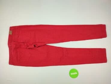 jeansy damskie podarte: Material trousers for women, size XL (EU 42) — 3
