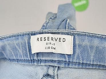 wólczanka koszule: Spodnie jeansowe, Reserved, 5-6 lat, 116, stan - Bardzo dobry — 4