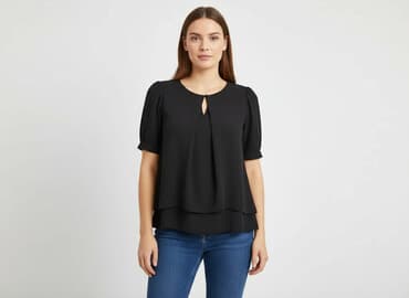 koszulka z tiulem: Zuiki, Bluzka damska, M — 7