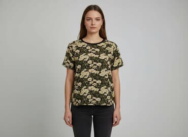 bluzka w kwiaty new yorker: Bluzka damska, rozmiar L — 5