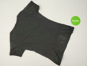 bluzka z dlugim rekawem czarna: Tunika damska, rozmiar L — 3