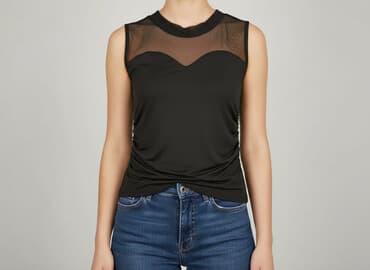 bluzki z jednym ramieniem: Top damski, rozmiar S — 1