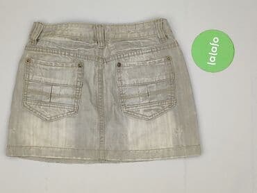 spodenko spódniczka jeans: Spódnica damska, rozmiar S — 3