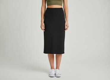 shein legginsy prążkowane: Shein, Spódnica damska, rozmiar L — 7