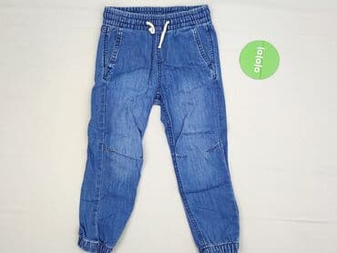 spodnie ze stopkami: Spodnie jeansowe, H&M, 4-5 lat, 104/110, stan - Bardzo dobry — 2