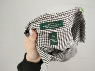 koszula w kratę diverse: Lauren Ralph Lauren Woman, Koszula damska, L — 5