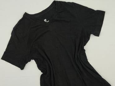 czarne t shirty basic: H&M, T-shirt damski, rozmiar S — 2