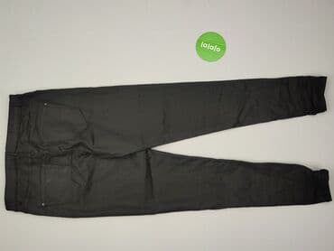 zara woskowane spodnie: Esmara, Material trousers for women, size L (EU 40) — 3