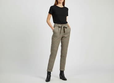 ccc buty ocieplane: Clockhouse, Spodnie materiałowe damskie, rozmiar XS — 6