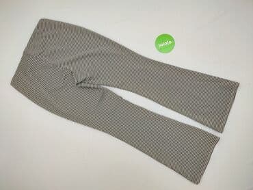 ubrania w pepitkę: H&M, Spodnie materiałowe damskie, rozmiar L — 4