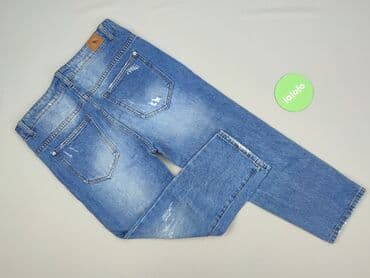 jeansy plus size wysoki stan: Jeansy damskie, XS — 3