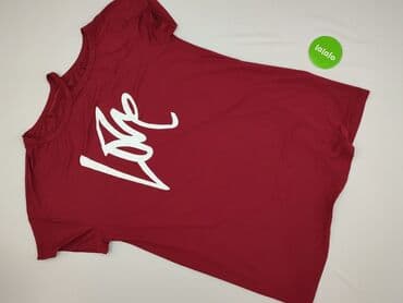 shein t shirty plus size: Shein, T-shirt damski, rozmiar 2XL — 2