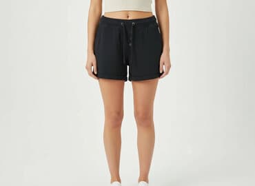 spodenki muślinowe damskie: Szorty damskie, rozmiar M — 7