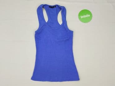 niebieska bluzki koszulowe: T-shirt damski, rozmiar S — 3