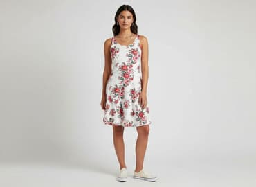 sukienka h m czerwona: H&M, Sukienka damska, rozmiar S — 7