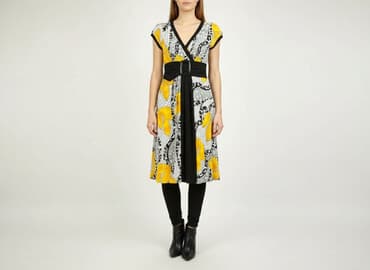 sukienka w kształcie trapezu: Sukienka damska, rozmiar M — 6